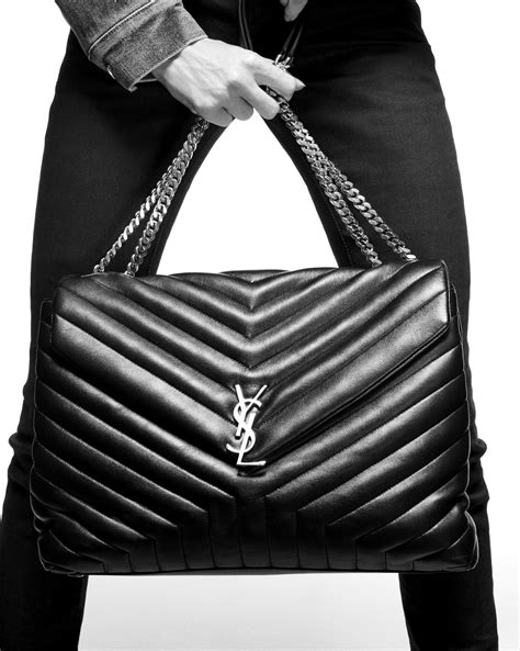 ysl loulou big|YSL loulou large handbag.